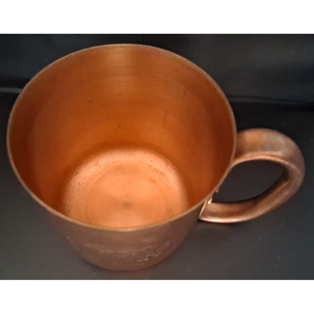 Vintage Copper Moscow Mule Mug with Donkeys - Picture 8 of 16